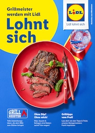 Grill im Lidl Prospekt Grillmeister werden mit Lidl lohnt sicht auf S. 1