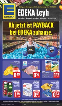 EDEKA Prospekt Wir lieben Lebensmittel! mit  Seiten in Oberelsbach und Umgebung