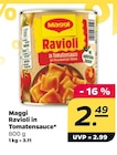 Aktuelles Ravioli in Tomatensauce Angebot bei Netto mit dem Scottie in Cottbus ab 2,49 €