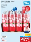 Netto Marken-Discount Leutenhain - Coca Cola z.B. Peach Angebot im Prospekt Coca Cola z.B. Peach bei Netto Marken-Discount im Leutenhain Prospekt für 47,99 €