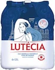 Eau minérale naturelle d'île de France - LUTÉCIA en promo chez Intermarché Nanterre à 0,94 €