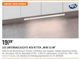 LED UNTERBAULEUCHTE REV RITTER "MINI SLIM" Angebote von REV bei OBI Bremerhaven für 19,99 €