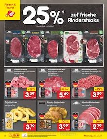 Hackfleisch im Netto Marken-Discount Prospekt "Aktuelle Angebote" mit 61 Seiten (Düsseldorf)