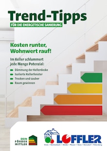 Bauzentrum Löffler Prospekt Trend-Tipps FÜR DIE ENERGETISCHE SANIERUNG mit 7 Seiten