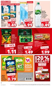 Nutella im Kaufland Prospekt "Aktuelle Angebote" mit 44 Seiten (Bietigheim-Bissingen)