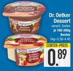 Aktuelles Sahne Pudding Angebot bei EDEKA in Ingolstadt ab 0,89 €