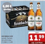 Krombacher Angebot in Bad Kösen Krombacher im aktuellen Prospekt bei Getränke Quelle WVG in Bad Kösen