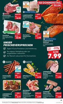 Rindfleisch im Kaufland Prospekt "KNÜLLER" mit 67 Seiten (Braunschweig)