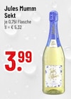 Sekt Angebote von Jules Mumm bei Trinkgut Ingolstadt für 3,99 €