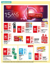 Promos Colgate dans le catalogue "Prenez soin de vous à prix tout doux" de Auchan Hypermarché à la page 22