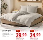 Parure de lit en mousseline - LIVARNO home en promo chez Lidl Saint-Chamond à 24,99 €