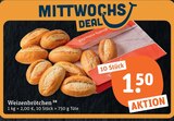 Aktuelles Weizenbrötchen Angebot bei tegut in Heidelberg ab 1,50 €
