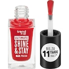 Nagellack Ultimate Shine & Stay 155 von trend !t up für 1,75 € bei dm-drogerie markt im Angebot Nagellack Ultimate Shine & Stay 155 von trend !t up im aktuellen dm-drogerie markt Prospekt