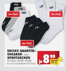 Unisex Quarter-/Sneaker-Sportsocken Angebote von Puma bei Marktkauf Leinfelden-Echterdingen für 8,99 €