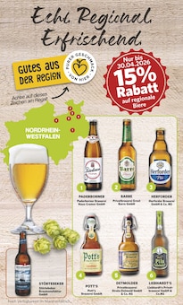 Bier im combi Prospekt "Markt - Angebote" mit 38 Seiten (Bremen)