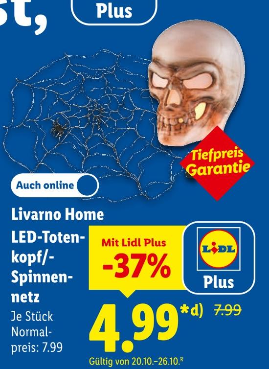 LED-Spinnennetz