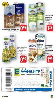 Milch im EDEKA Prospekt "Aktuelle Angebote" mit 49 Seiten (Freiburg (Breisgau))