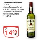 Aktuelle Whiskey Angebote bei GLOBUS in Erlangen Aktuelles Irish Whiskey Angebot bei GLOBUS in Erlangen ab 14,99 €