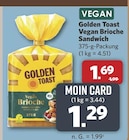 Vegan Brioche Sandwich im Angebot bei combi in Hameln Vegan Brioche Sandwich Angebote von Golden Toast bei combi Hameln für 1,29 €