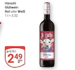 Glühwein Rot Angebote von Hürschi bei GLOBUS Homburg für 2,49 €