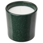 Aktuelles Duftkerze im Keramikglas Frische Minze/dunkelgrün Angebot bei IKEA in Saarbrücken ab 7,99 €