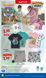 T-Shirt Angebote im Prospekt "Moins Cher !" von Lidl T-Shirt Angebote im Prospekt "Moins Cher !" von Lidl auf Seite 50