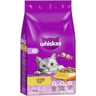 WHISKAS® (1+ Jahre) mit Huhn 1,9 kg Angebote von Whiskas bei Zookauf Leverkusen für 5,99 €