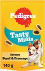 Tasty minis saveurs boeuf et fromage - PEDIGREE à 0,66 € dans le catalogue Intermarché Hyper