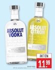 Vodka im Angebot bei Marktkauf in Ravensburg Vodka Angebote von Absolut bei Marktkauf Ravensburg für 11,99 €