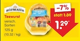 Aktuelles Teewurst Angebot bei Netto Marken-Discount in Erfurt ab 1,29 €