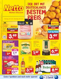 Aktueller Netto Marken-Discount Discounter Prospekt für Oschatz 24.11.2025 - 29.11.2025 Netto Marken-Discount Prospekt für Oschatz mit 56 Seiten