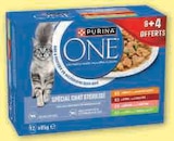 Effilés en sauce pour chat - PURINA ONE en promo chez Super U Mérignac à 3,90 €
