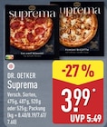 Suprema von Dr. Oetker für 3,99 € bei ALDI Nord im Angebot Suprema von Dr. Oetker im aktuellen ALDI Nord Prospekt