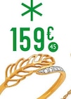 bague diamants à 159,00 € dans le catalogue E.Leclerc