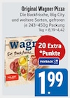 Die Backfrische Pizza von Original Wagner im aktuellen E xpress Prospekt