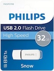 Clé usb 32 GB snow grise - PHILIPS en promo chez Cora Reims à 5,99 €