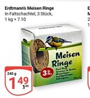 Meisen Ringe im Angebot bei GLOBUS in Siegen Meisen Ringe Angebote von Erdtmann's bei GLOBUS Siegen für 1,49 €