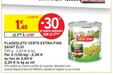 Flageolets verts extra-fins - Saint éloi dans le catalogue Intermarché