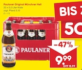 Aktuelles Original Münchner Hell Angebot bei Netto Marken-Discount in Fulda ab 9,99 €