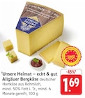 Allgäuer Bergkäse im aktuellen Prospekt bei EDEKA in Weinstadt