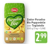 EDEKA - Paradiso Bio Pappardelle Angebot im Prospekt Paradiso Bio Pappardelle bei EDEKA im Prospekt "" für 2,99 €