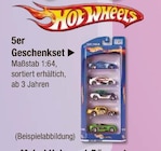 Geschenk-Deko im V-Markt Prospekt 5er Geschenkset von Hot Wheels im aktuellen V-Markt Prospekt für 10,00 €