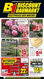 Aktueller B1 Discount Baumarkt Prospekt mit Gartenpflanzen, "BESTPREISE DER WOCHE!", Seite 1