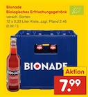 Biologisches Erfrischungsgetränk von Bionade für 7,99 € bei Netto Marken-Discount im Angebot Biologisches Erfrischungsgetränk von Bionade im aktuellen Netto Marken-Discount Prospekt