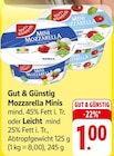 Mozzarella Minis oder Leicht im aktuellen Prospekt bei EDEKA in Oberthal