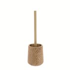 Brosse WC effet bois en promo chez Maxi Bazar Villiers-sur-Marne à 10,39 €