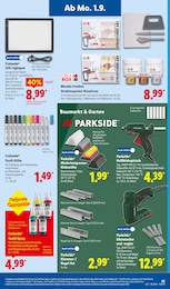 Heißklebepistole Angebot im aktuellen Lidl Prospekt auf Seite 39