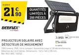 Promo Projecteur solaire avec détecteur de mouvement à 21,90 € dans le catalogue Tout Faire à Limogne-en-Quercy
