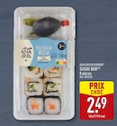 Sushi Box - Asia Green Garden - Aldi à Le Grand-Quevilly Sushi Box - Asia Green Garden en promo chez Aldi Le Grand-Quevilly à 2,49 €