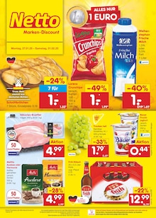 Wecker im Netto Marken-Discount Prospekt "Aktuelle Angebote" mit 56 Seiten (Trier)